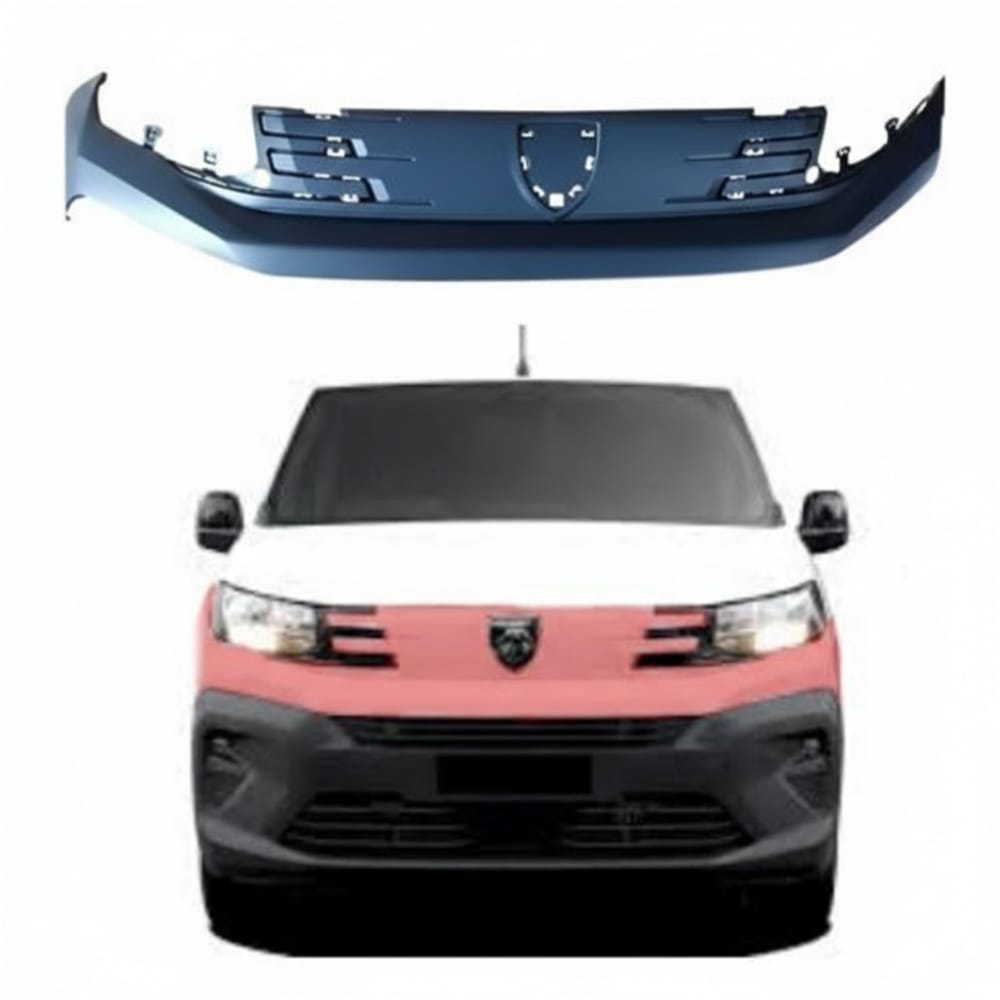 Front bumper frame for Partner 2025 with original grille cover (agency).
