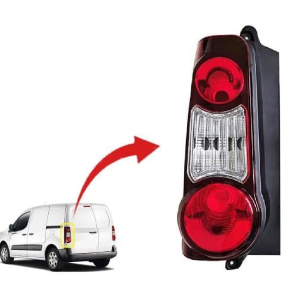 Left tail light for old Partner + Berlingo.
