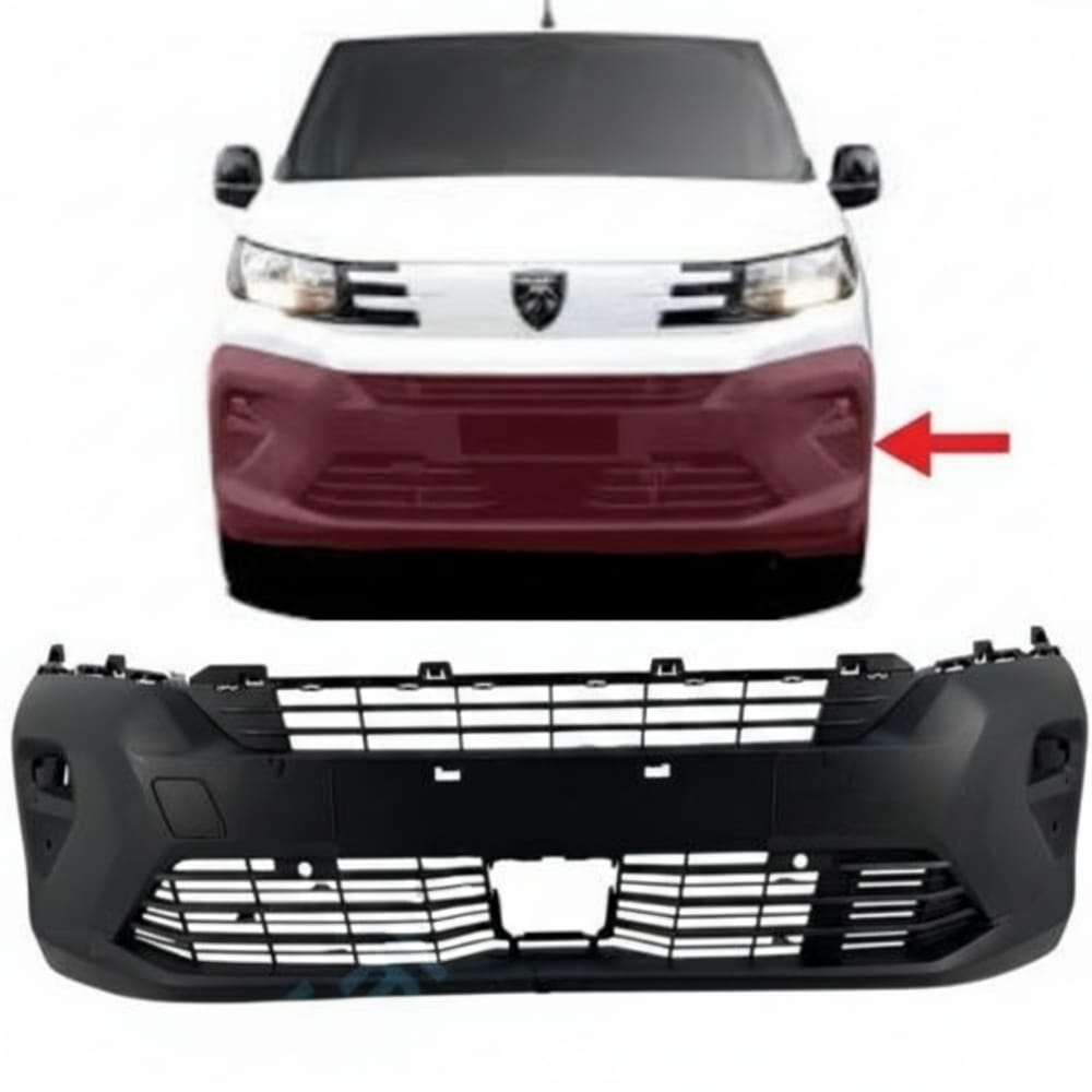 Lower front bumper for Partner 2025 – Spain import.