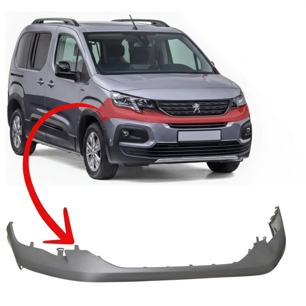 Upper bumper frame for Peugeot Partner – Turkish.