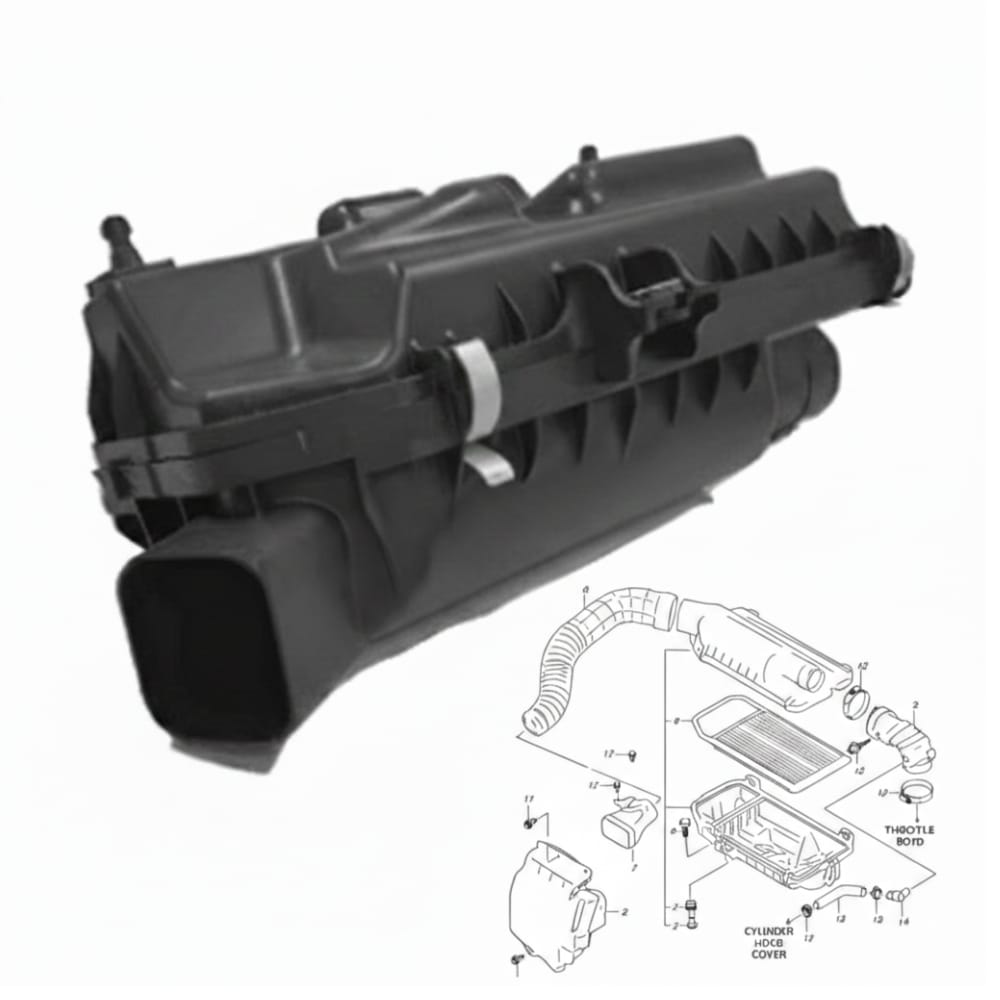 Air reservoir with filter – Desire, original (genuine), 2020–2025