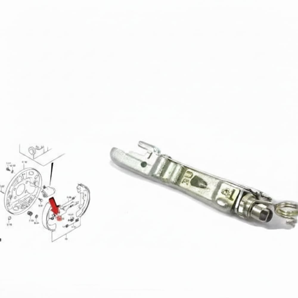 Front brake caliper – Desire, left side, original (genuine), 2020–2026