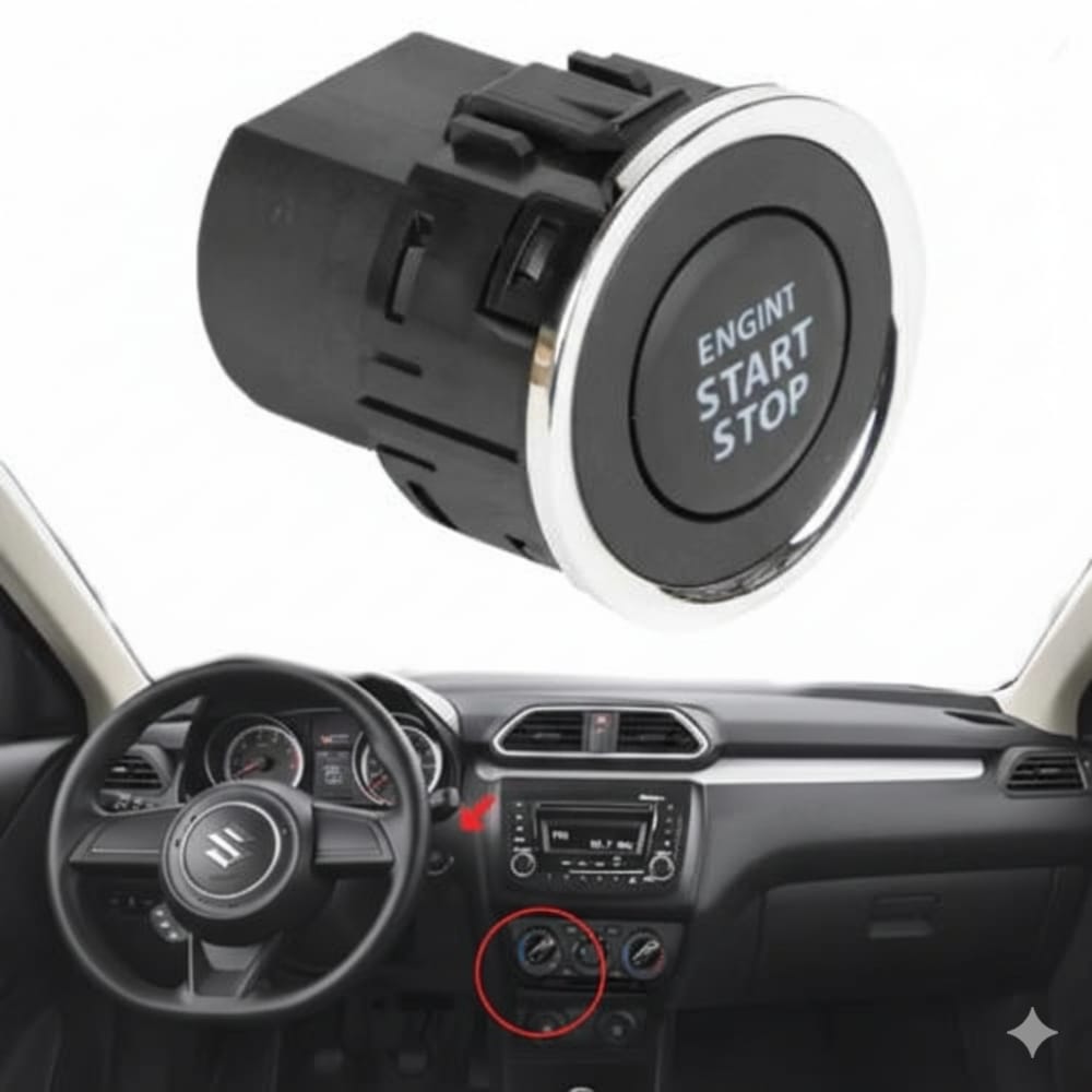 Original full‑set ignition switch with keyfingerprint for Suzuki Dzire 2020-2025 models