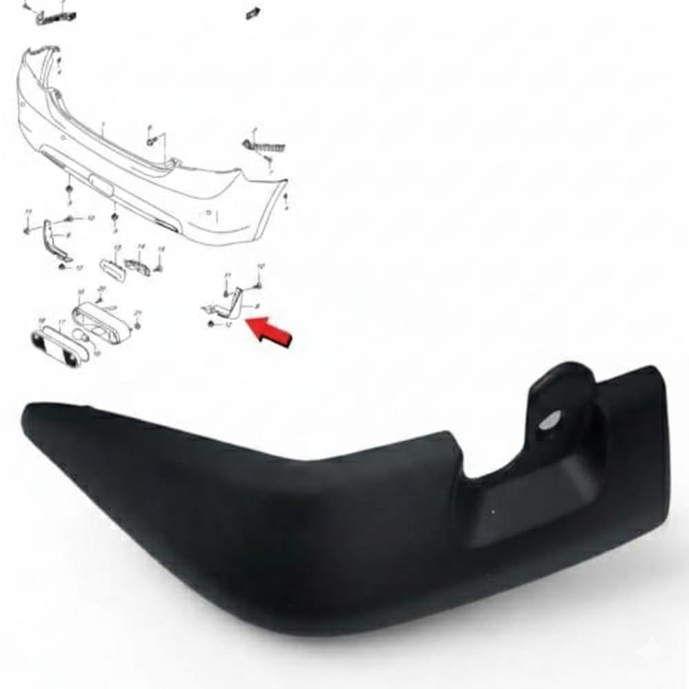 Original rear right fender bracket for Suzuki Dzire 2020-2025