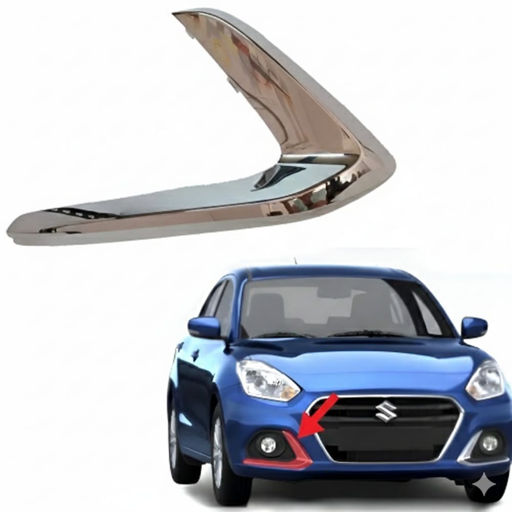 Right fog light chrome trim (nickel decor) – Desire, original (genuine), 2022–2025