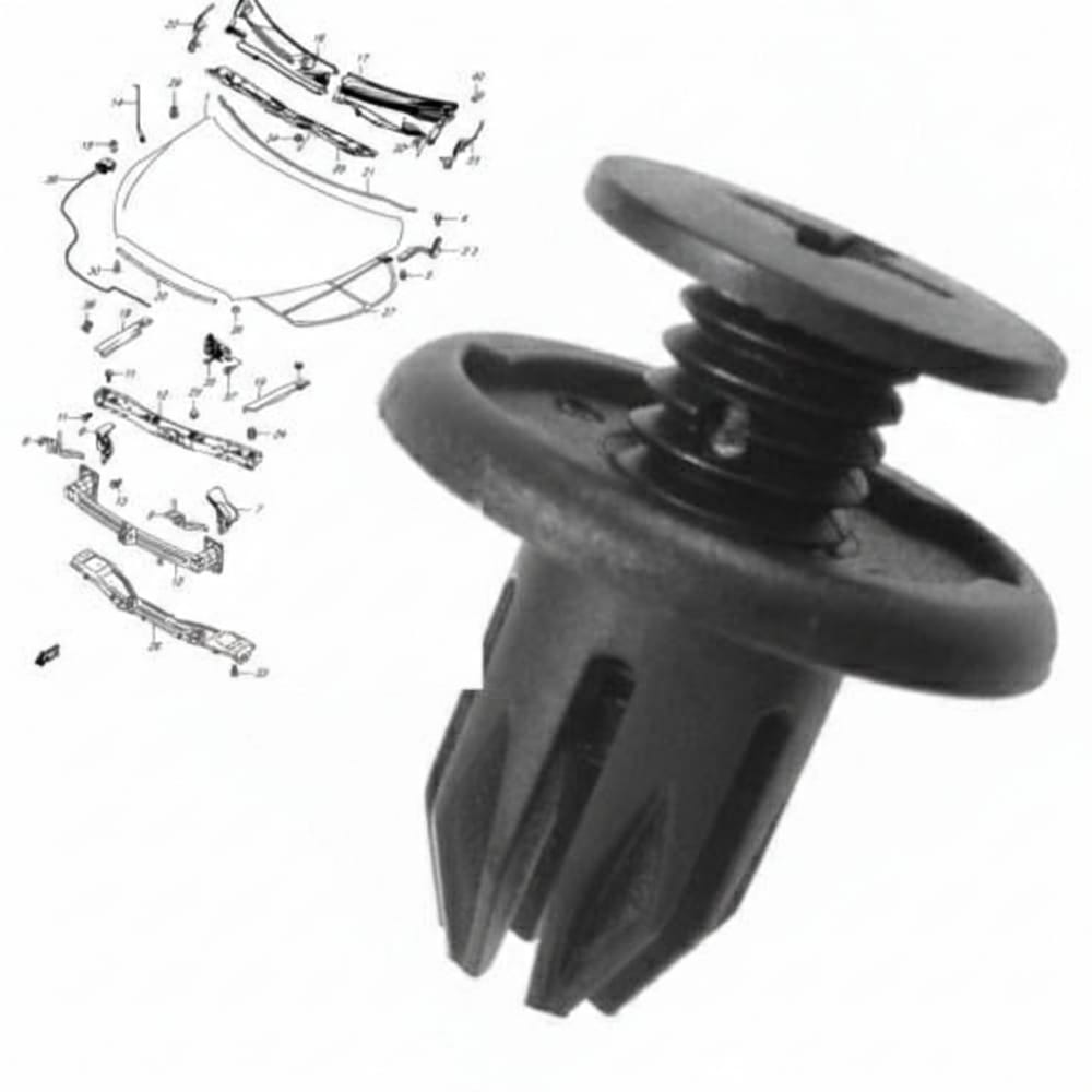 Trunk liner clip – Desire, original (genuine), 2020–2025.