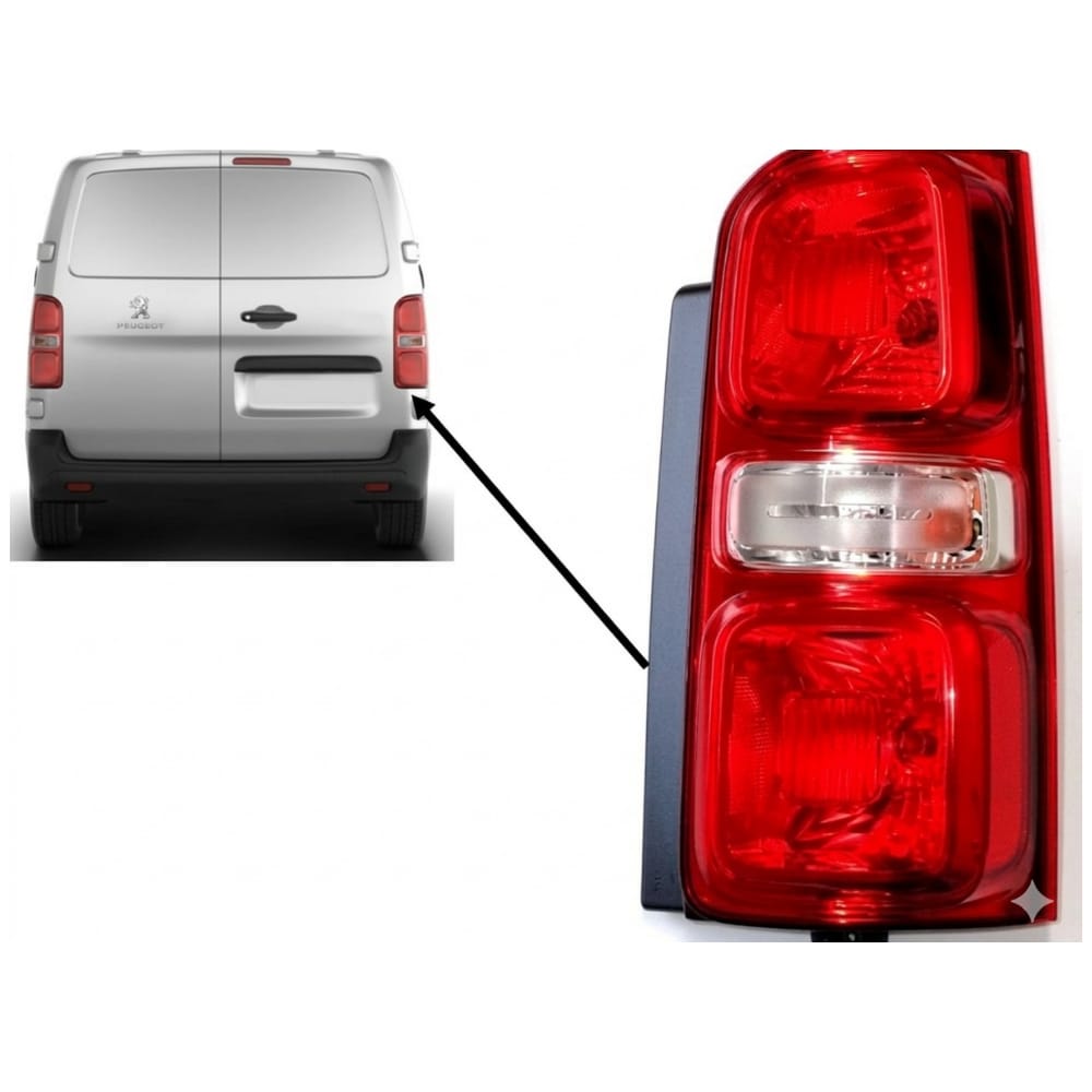 Right front fender for Expert + Scudo