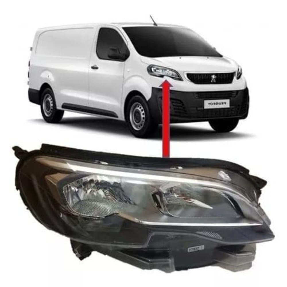Right headlight for Expert – commercial version