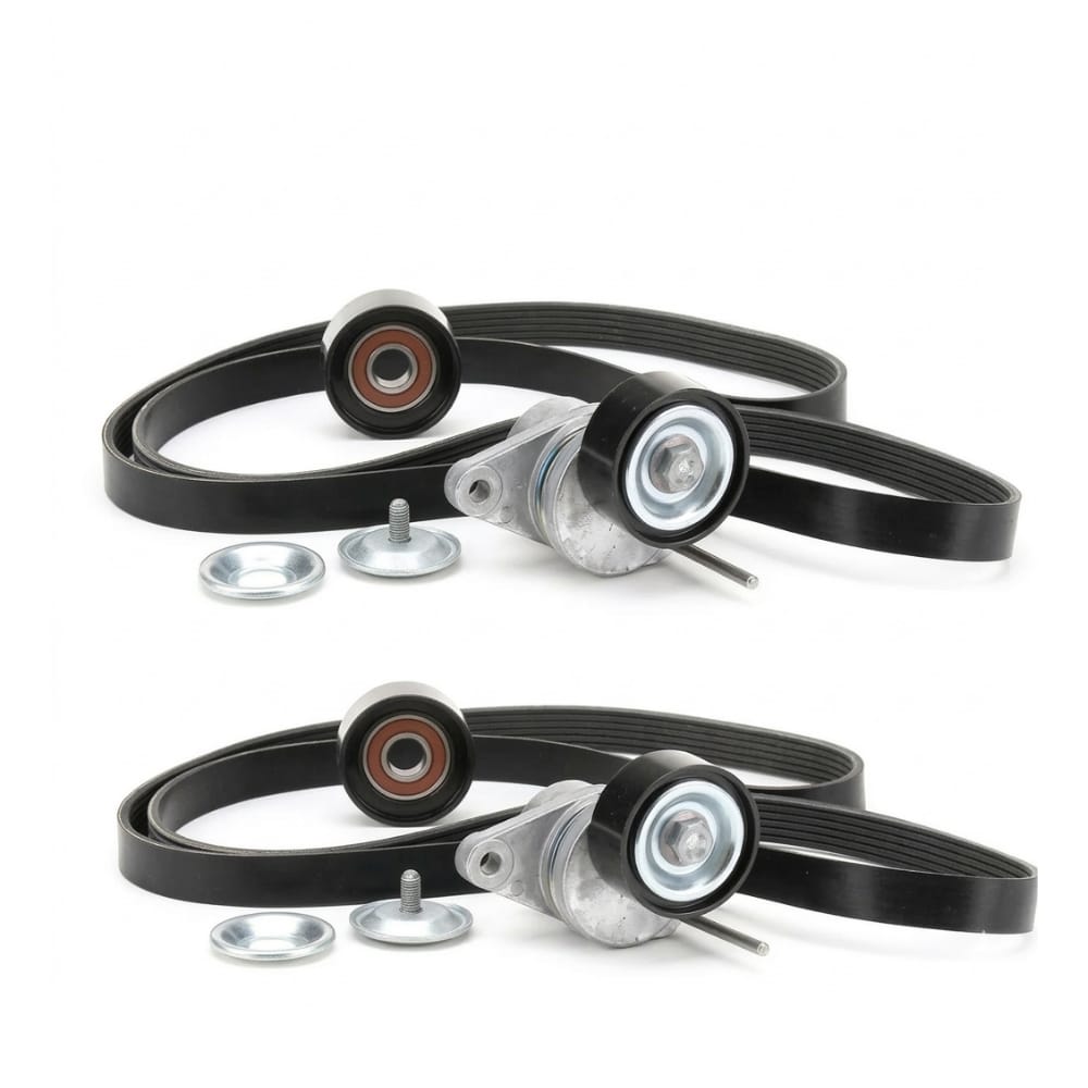 External belt kit for Dokker with tensioner and pulley – Genuine (Original).