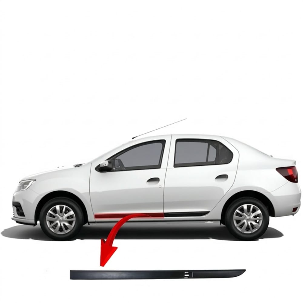 Front left door striker (door latch catch) for Symbol