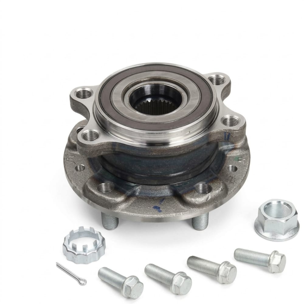 Front wheel hub flange with bearing – Renault Koleos + Renault Talisman.