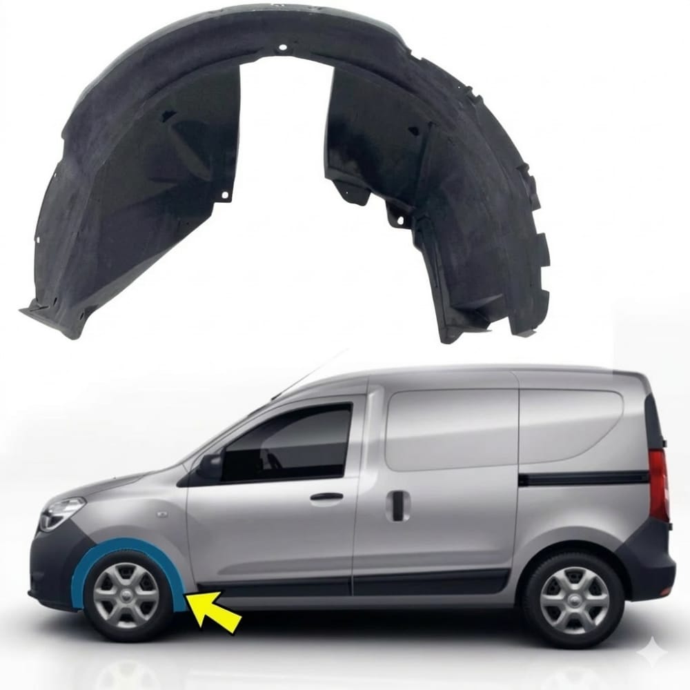 Left inner fender liner for Dokker