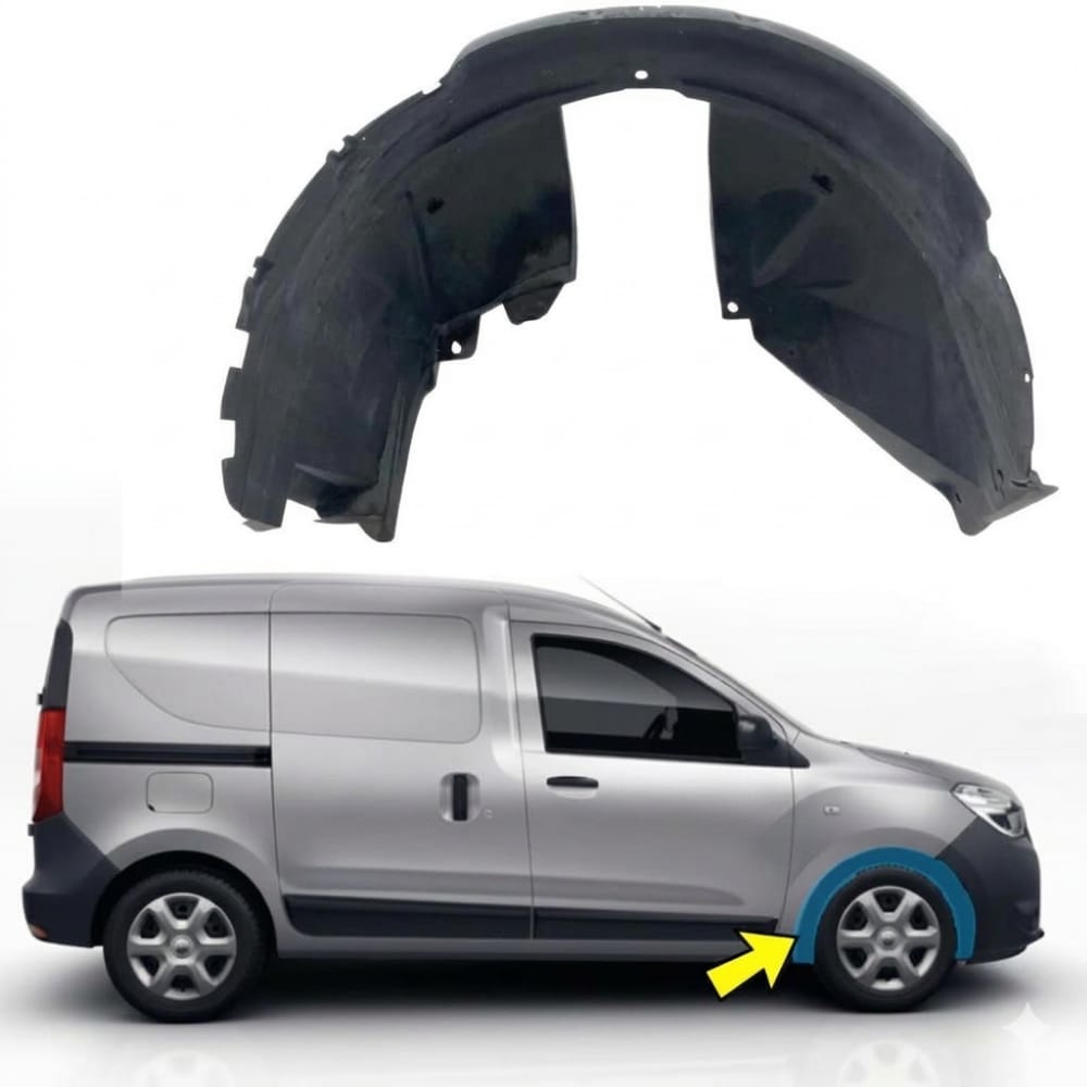 Right inner fender liner for Dokker