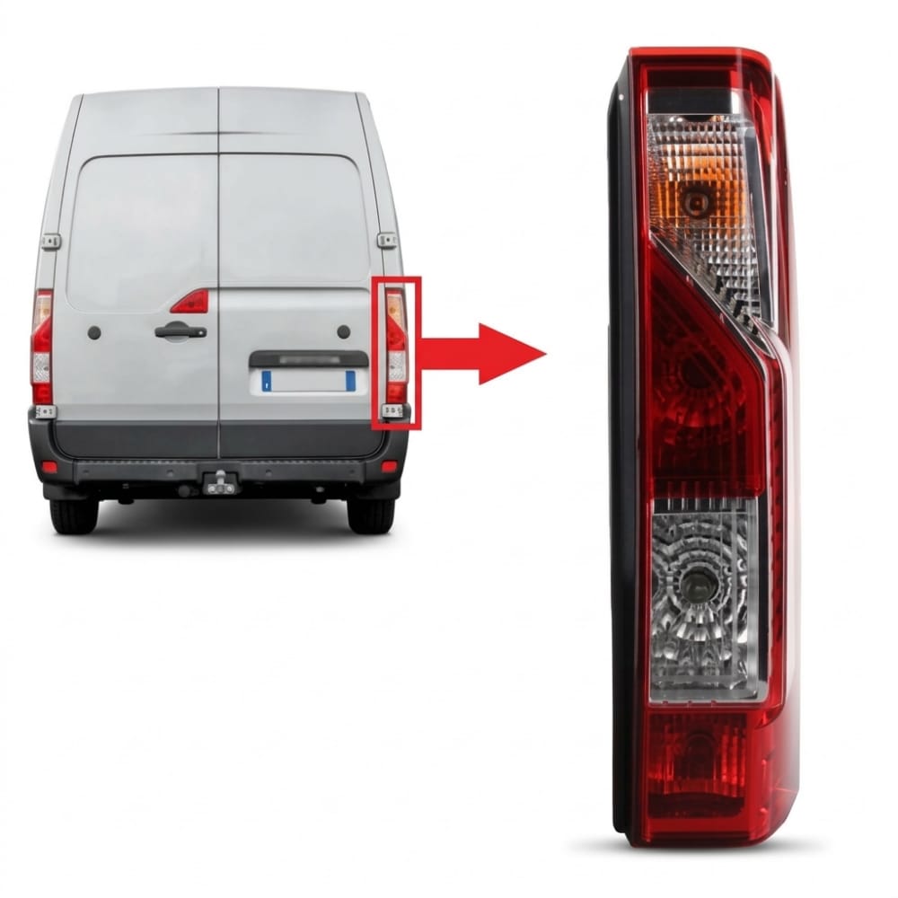 Right tail light for Master – genuine (original)