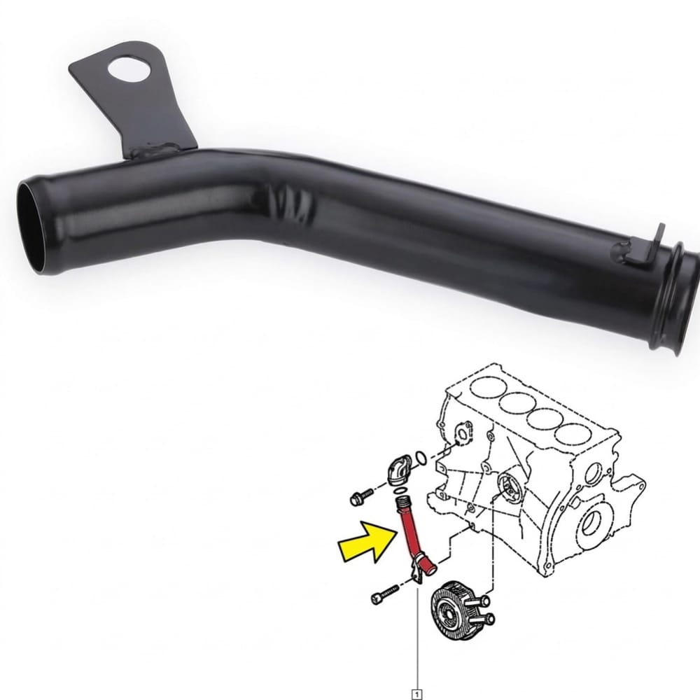 Water pipe – Renault – Peugeot.