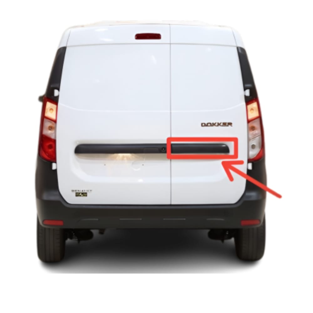 Dokker commercial right rear door trim"