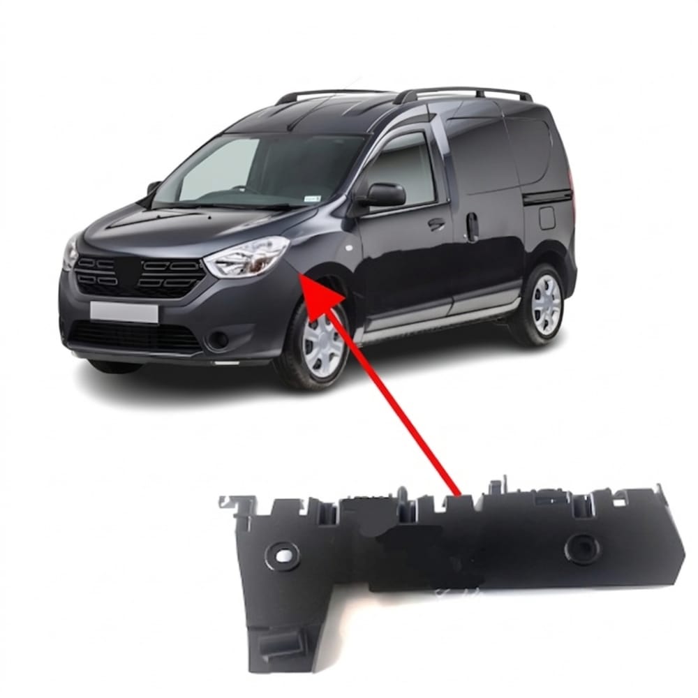 Dokker left bumper bracket"