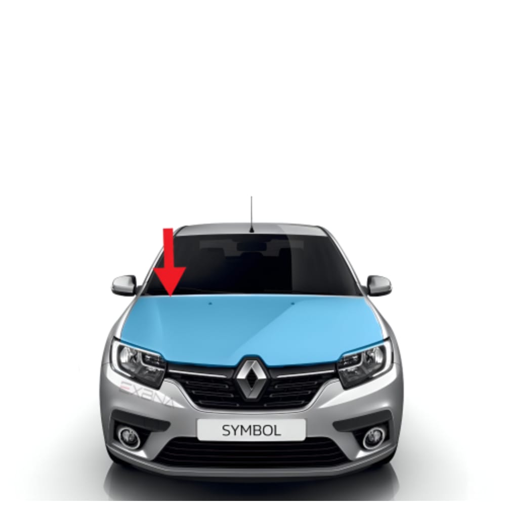 Commercial hood – Renault Symbol