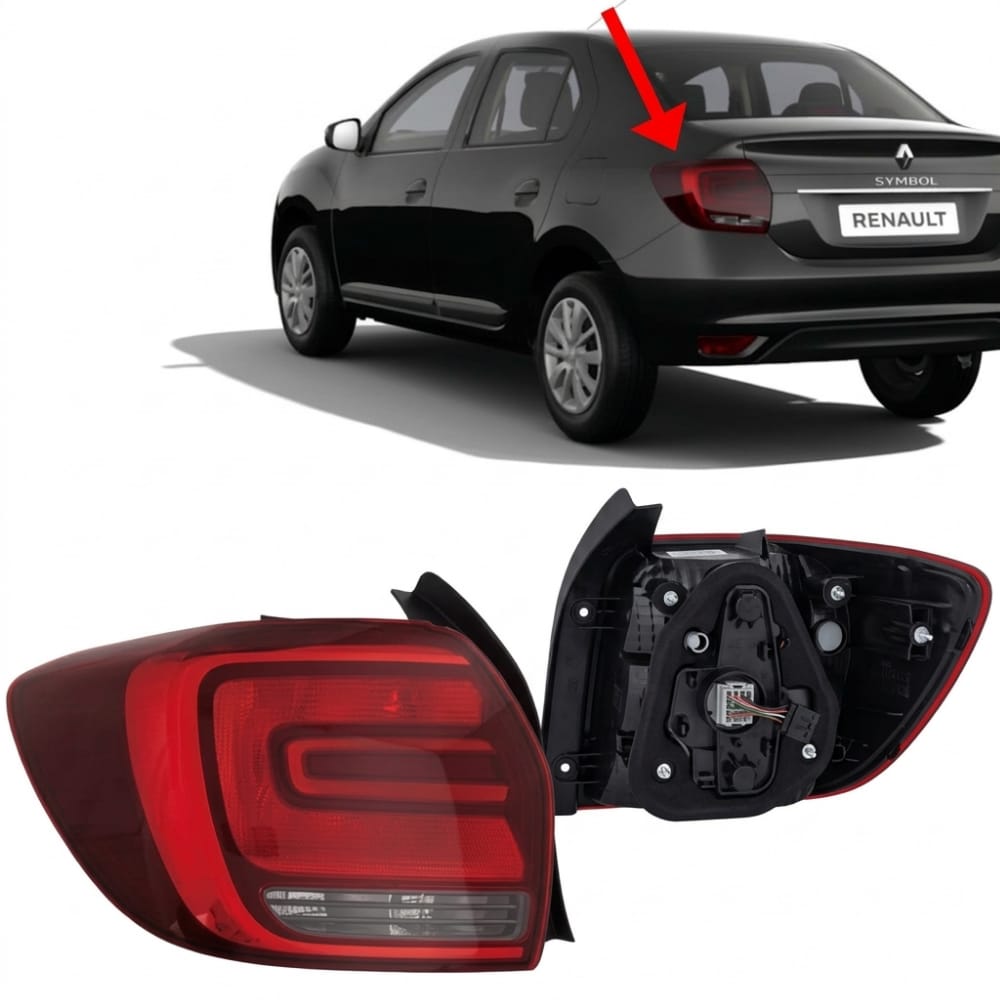 Left tail light – Renault Symbol (commercial)
