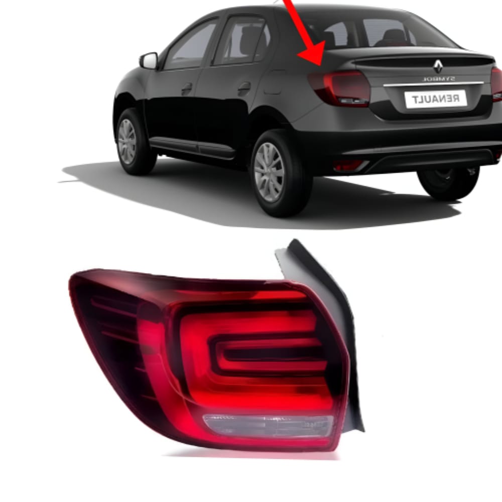 Left tail light (Depo) – Renault Symbol