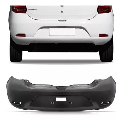 REAR BUMPER RENAULT SYMBOL 2014-2017