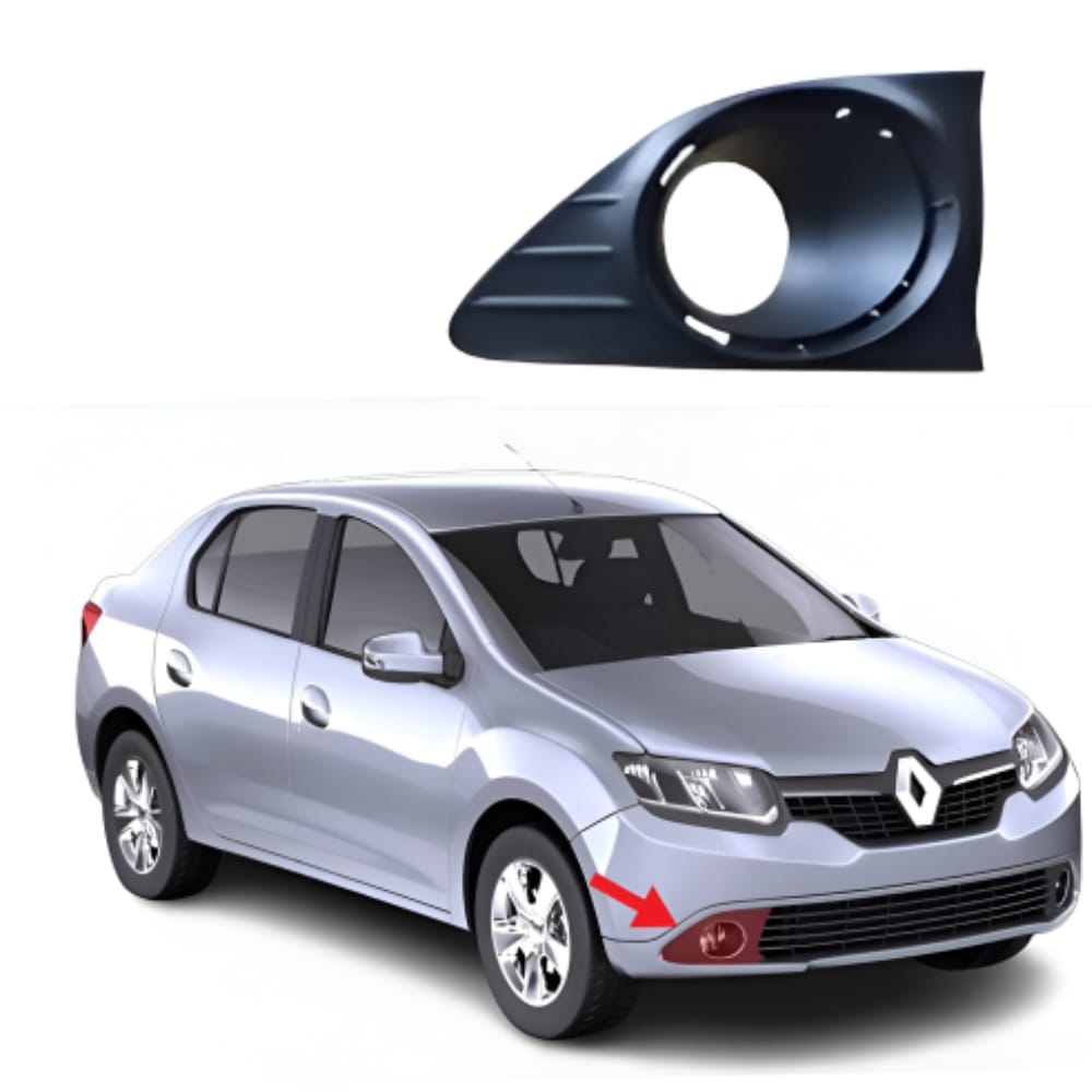 Right fog light trim – Renault Symbol (without chrome)