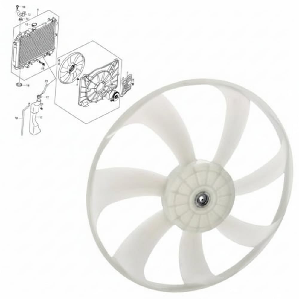 Original fan without motor for Desire and Baleno 2020–2025