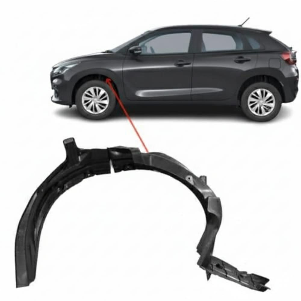 Original left front fender inner panel for Suzuki Baleno 2020–2025