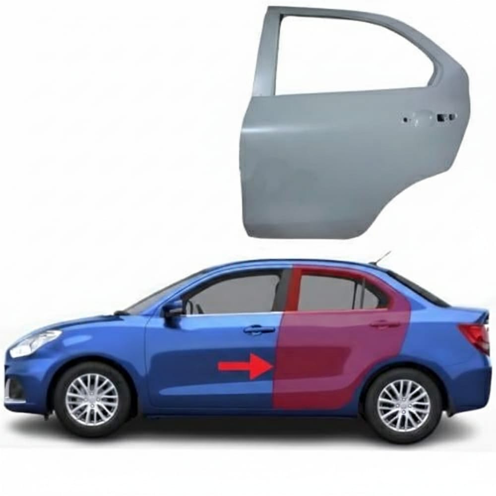 Original rear left door for Suzuki Dzire 2020–2024