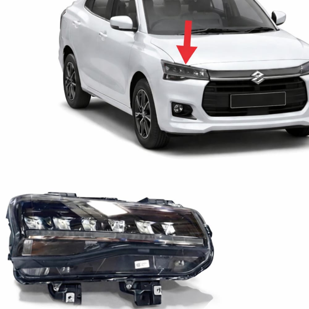 Original right headlight for Desire 2025–2026, full GLX, original