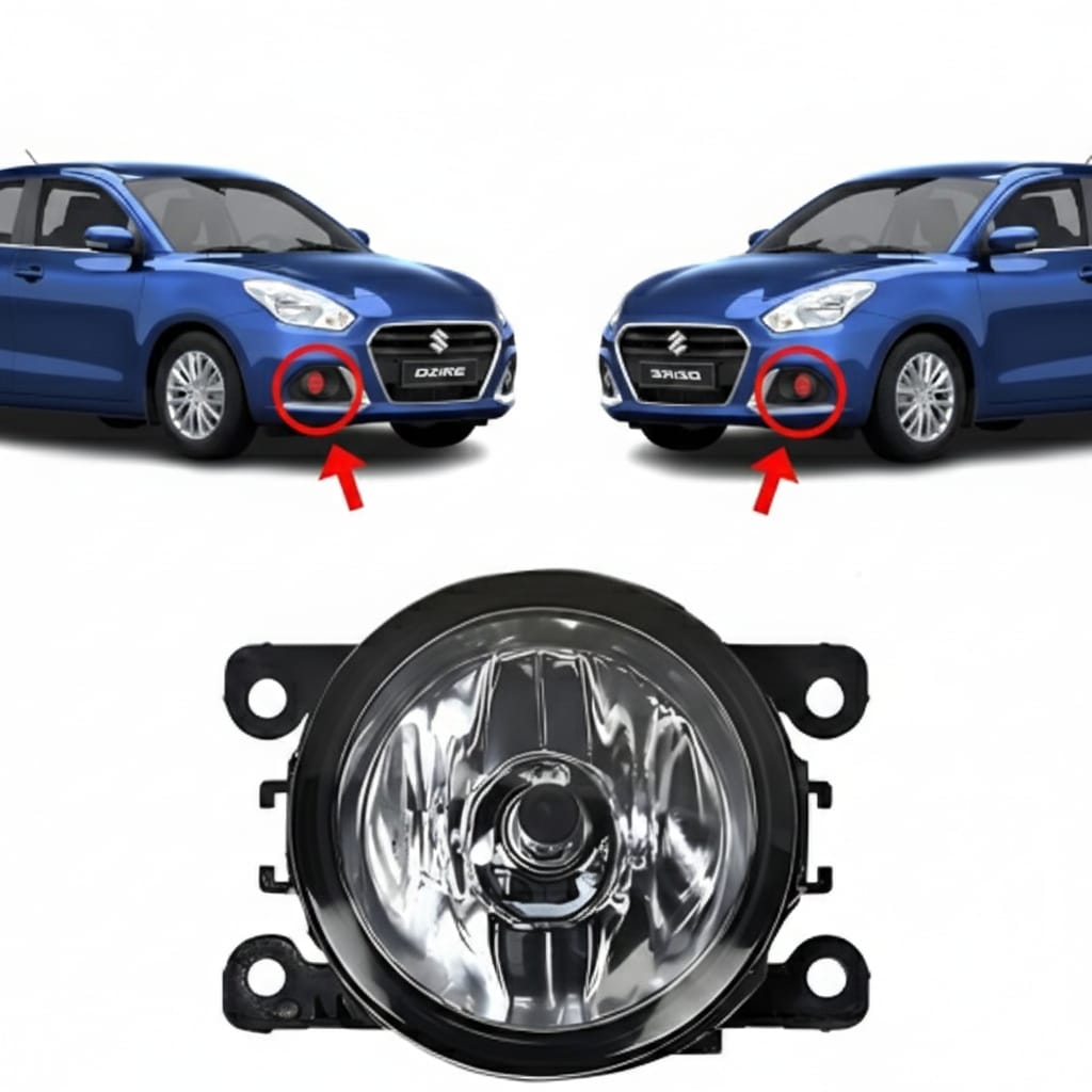 Original right or left fog lamp for Suzuki Dzire 2020–2025